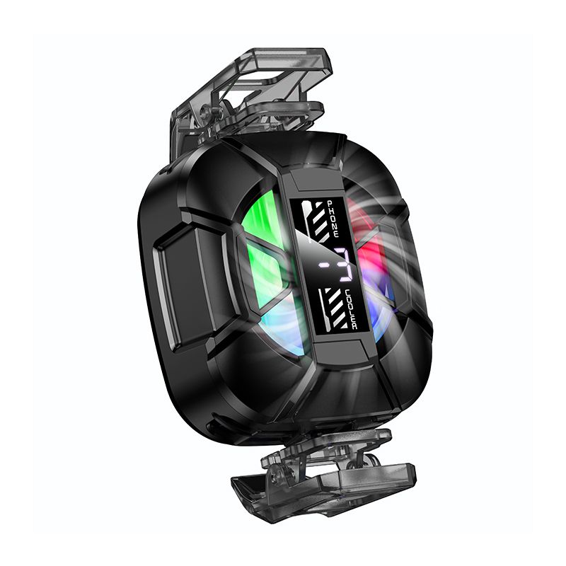 Чёрный мобильный куллер Hoco GA5 Чёрный мобильный куллер Hoco GA5