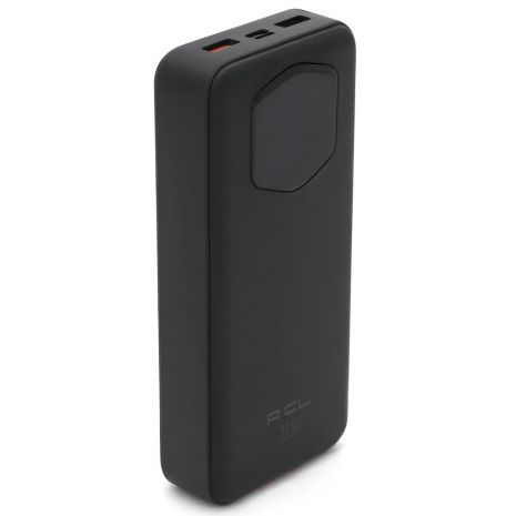 ACL Powerbank PW-140 (PD 20W + QC3.0 22.5W/Type-C/Lightning/20000 mAh) Black