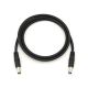 Кабель живлення DC 5.5x2.1 (Male to Male) 1м для роутера, камер, тощо