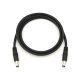 Кабель питания 1м DC 5.5x2.1 (Male to Male) для роутера, терминала, ONU, GPON, камер и пр. техники