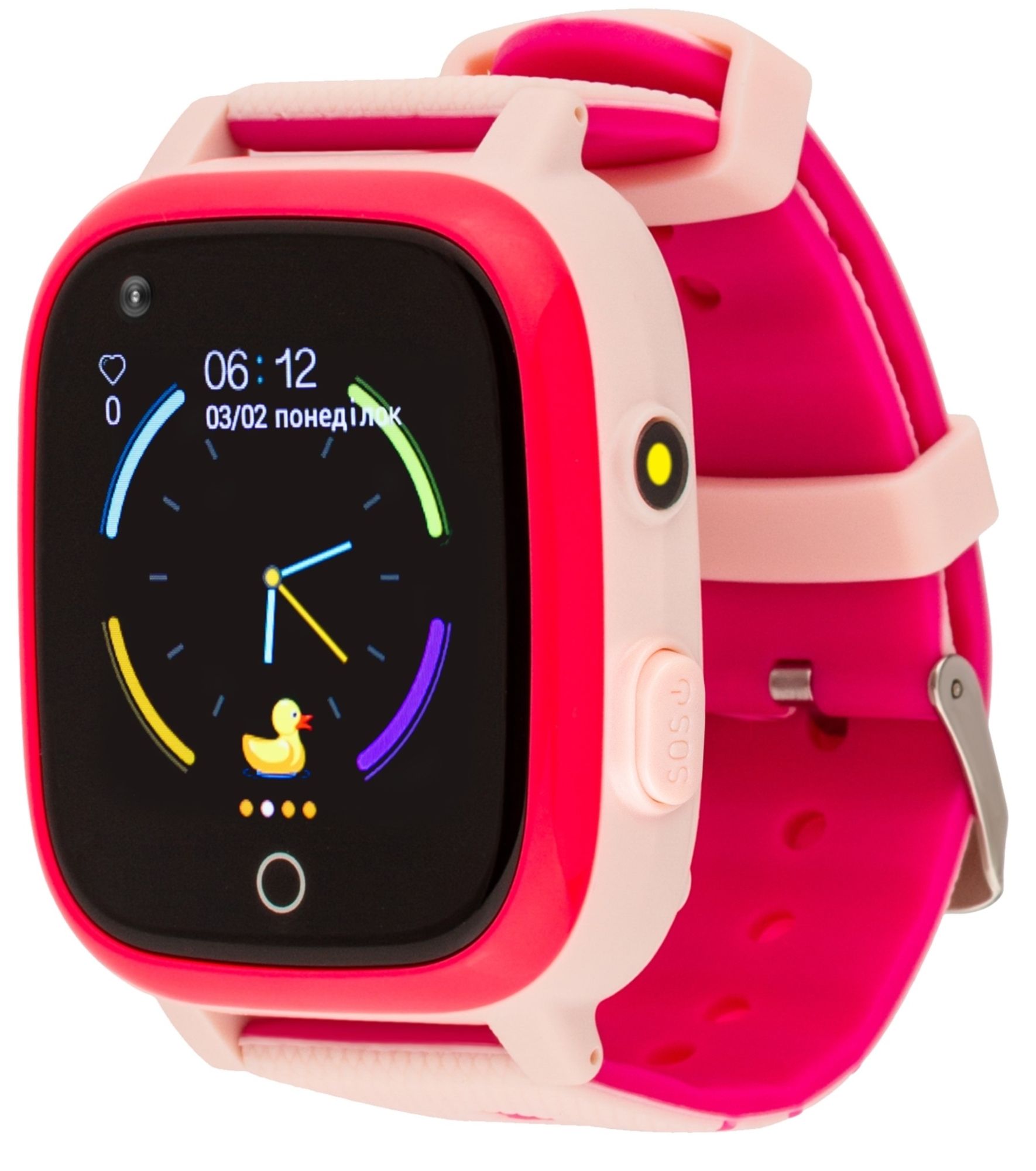 Смарт-часы для детей AmiGo GO005 Термометр 4G WIFI Розовый UA UCRF Смарт-часы для детей AmiGo GO005 Термометр 4G WIFI Розовый UA UCRF