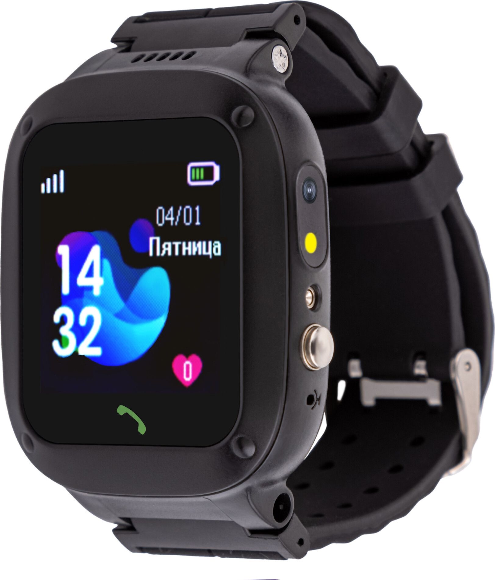 Детские смарт-часы с камерой и LED-экраном AmiGo GO004 Splashproof Black UA UCRF Детские смарт-часы с камерой и LED-экраном AmiGo GO004 Splashproof Black UA UCRF