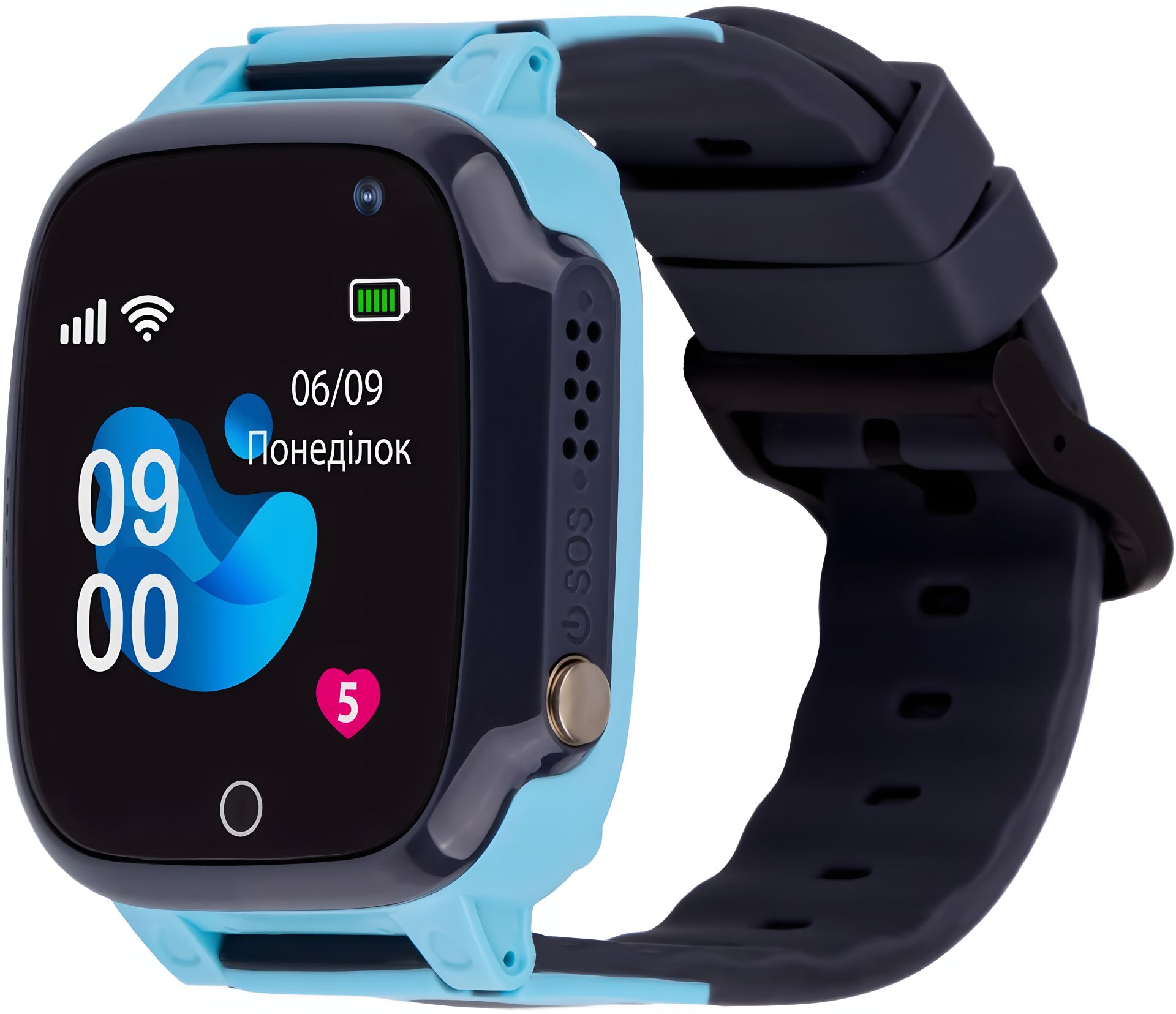 Детские смарт-часы AmiGo GO008 MILKY GPS WIFI Blue UA UCRF Детские смарт-часы AmiGo GO008 MILKY GPS WIFI Blue UA UCRF