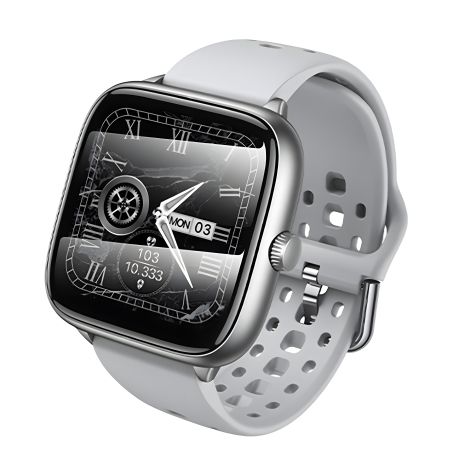 Смарт годинник Hoco Y36 Smart sports watch, BT5.3, IP67, 200mAh, Срібло