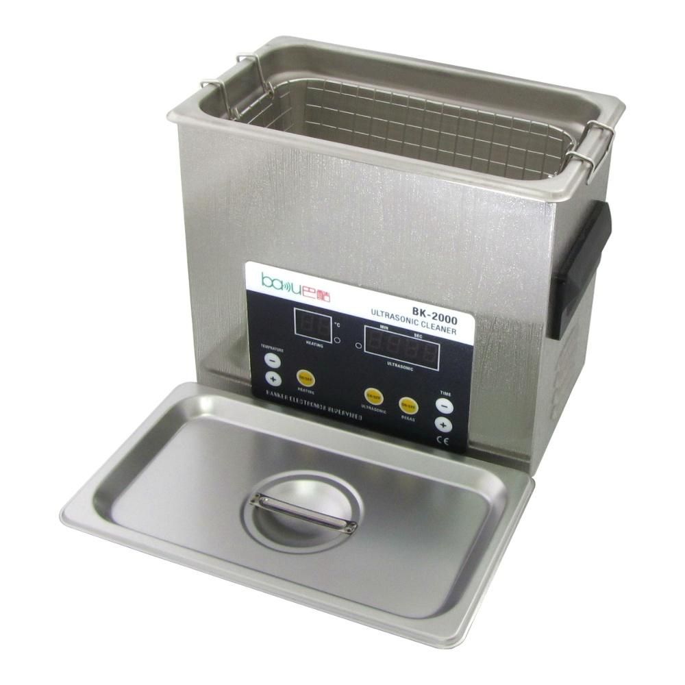 Ультразвуковая ванна Baku BK-2000 с функцией дегазации жидкости (2.3L, 120W, 40 kHz, подогрев до 80 градусов C, таймер до 99 мин.) Ультразвуковая ванна Baku BK-2000 с функцией дегазации жидкости (2.3L, 120W, 40 kHz, подогрев до 80 градусов C, таймер до 99 мин.)