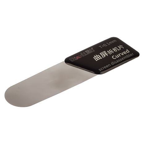 Металлическая лопатка QianLi T01 для снятия дисплея, толщина 0.1 мм Металлическая лопатка QianLi T01 для снятия дисплея, толщина 0.1 мм