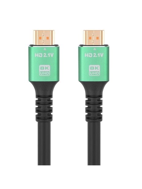 Кабель HDMI- HDMI 2.1V 1.5m 8K 120 fps Черный Кабель HDMI- HDMI 2.1V 1.5m 8K 120 fps Черный