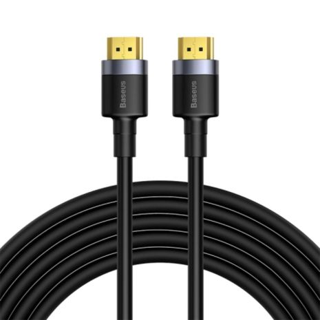 Кабель Baseus Cafule 4KHDMI Male To 4KHDMI Male Adapter Cable 5m Black Кабель Baseus Cafule 4KHDMI Male To 4KHDMI Male Adapter Cable 5m Black