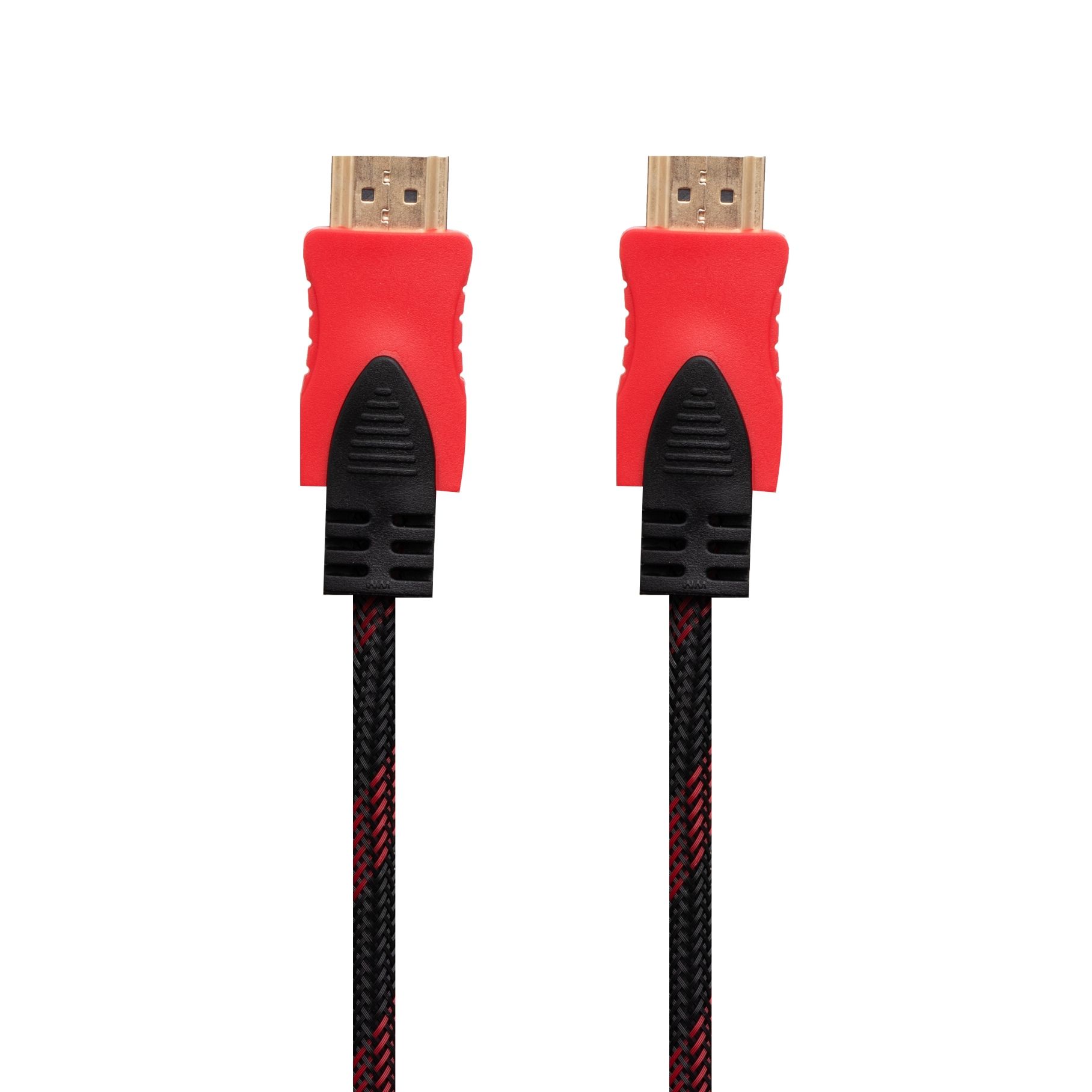 Cable HDMI- HDMI 1.4V 5m (Тканевый провод) Чёрно-Красный Cable HDMI- HDMI 1.4V 5m (Тканевый провод) Чёрно-Красный