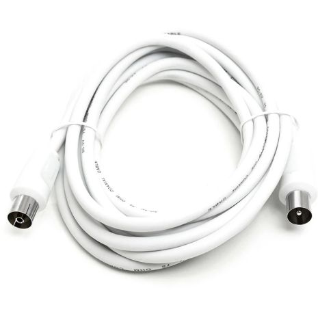 Кабель антенныйAV 3 м White Кабель антенныйAV 3 м White
