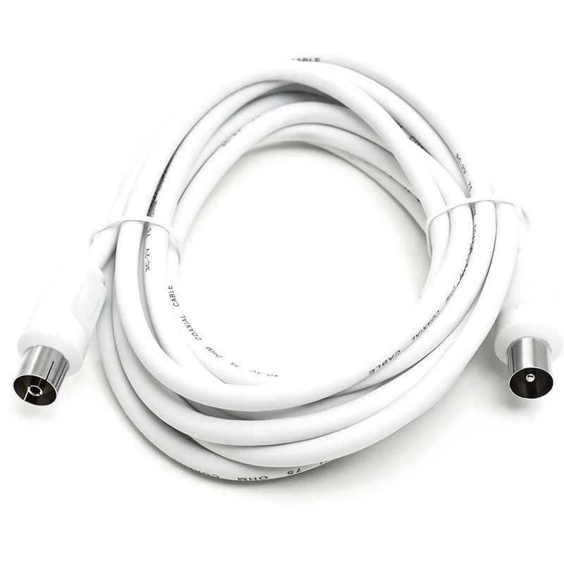 3-метровый белый антенный кабель AV 3-метровый белый антенный кабель AV