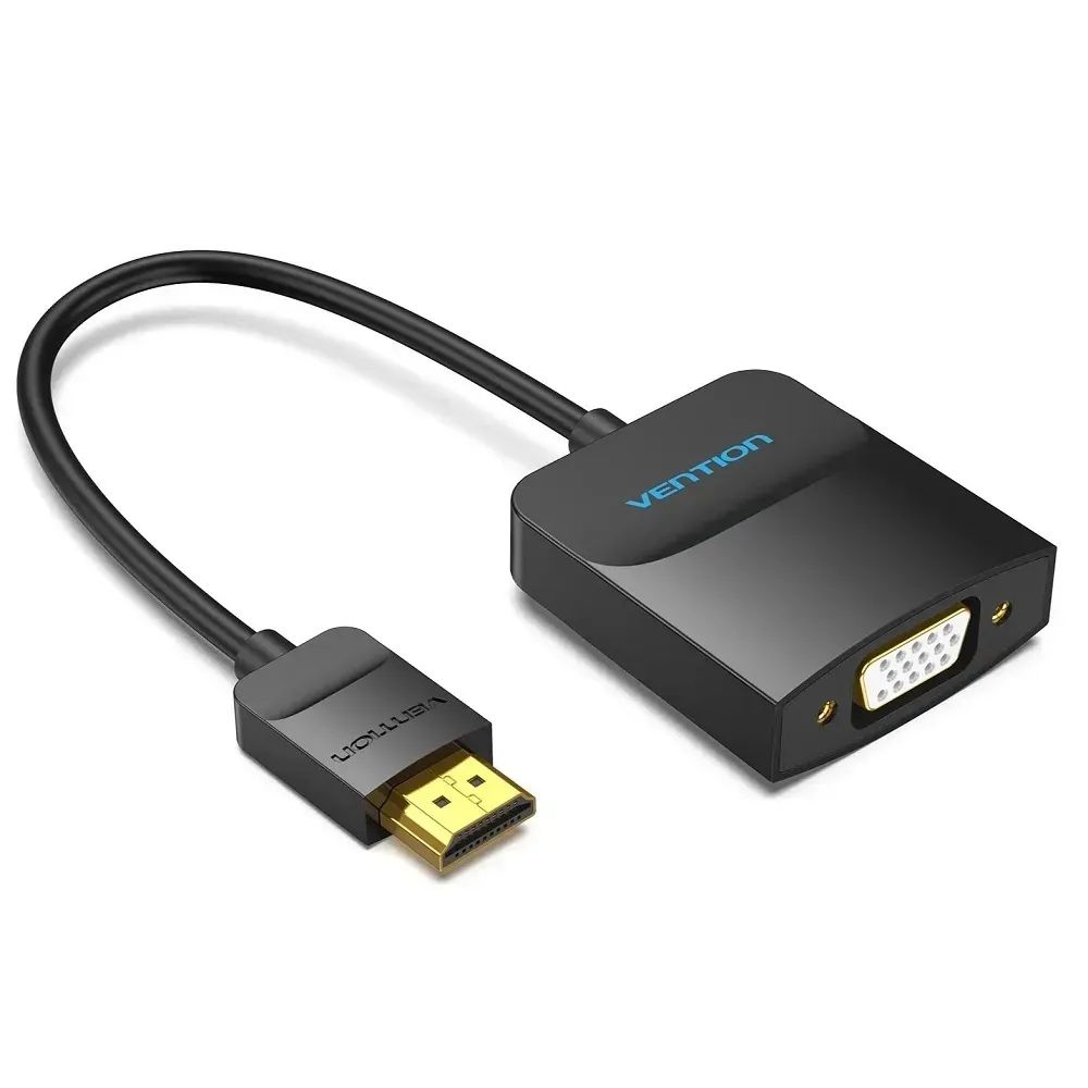 Адаптер Vention Adapter HDMI M to VGA F (42154) Адаптер Vention Adapter HDMI M to VGA F (42154)