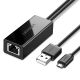 Переходник UGREEN Ethernet Adapter for TV Stick (черный), модель UGR-30985