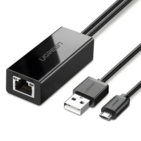 UGREEN Ethernet Adapter для TV Stick (чорний) UGR-30985
