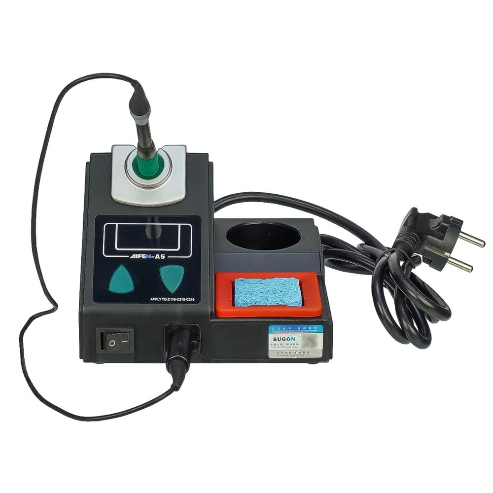 Паяльная станция прецизионная Aifen A5-115 (паяльник стандарта JBC 115, 120W, 100C - 450C) Паяльная станция прецизионная Aifen A5-115 (паяльник стандарта JBC 115, 120W, 100C - 450C)