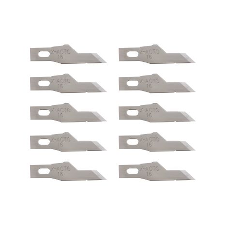 Лезвия для скальпеля Kaisi №16 для ручек с цангой, упаковка 10 шт