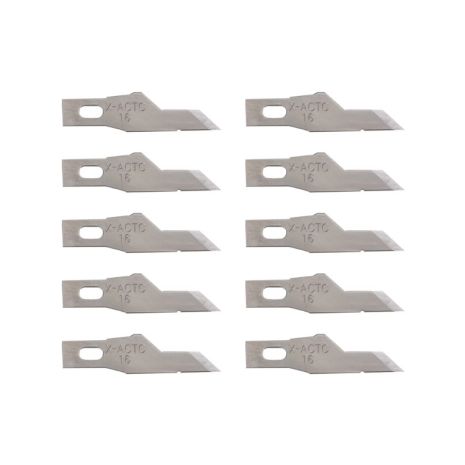 Леза скальпеля Kaisi №16 для ручок з цангою, упаковка 10 шт