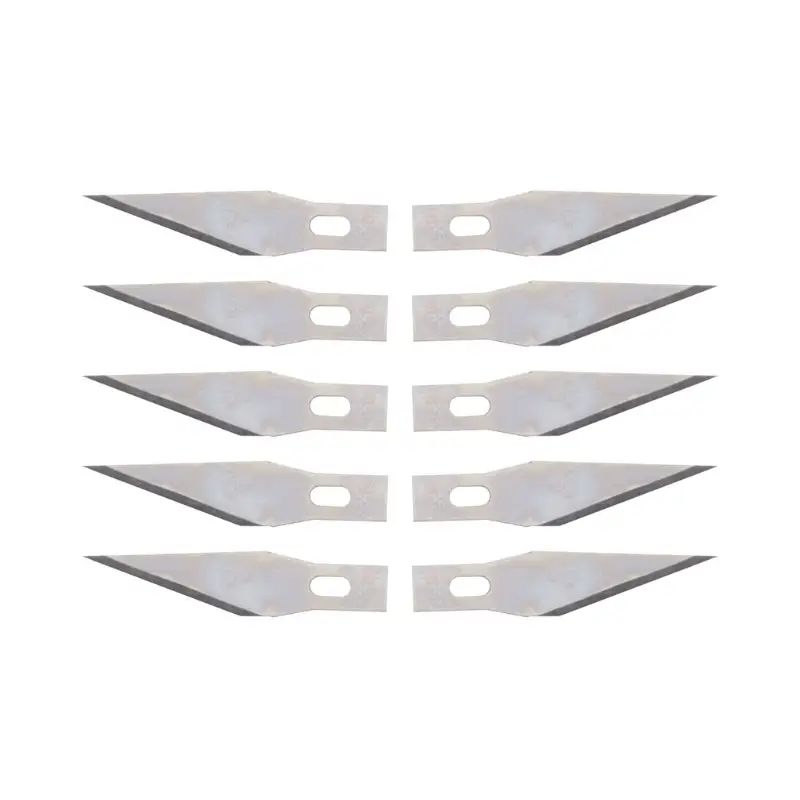 Набір лез для скальпеля Kaisi №12, упаковка 10 шт Набір лез для скальпеля Kaisi №12, упаковка 10 шт