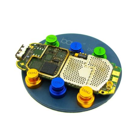 Монтажний столик Baku BA-694 з магнітними утримувачами плат (6 шт.)