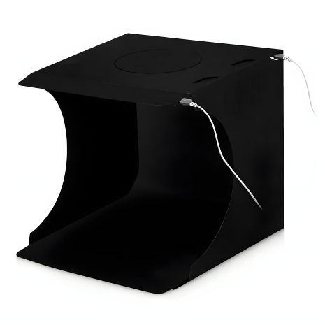 Puluz PU5029 LED Лайткуб (фотобокс) черный (20 x 20 x 20 см)
