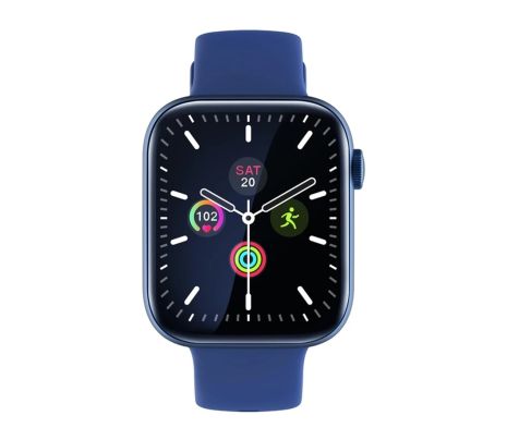 Смарт-годинник Globex Atlas, Bluetooth 5.1, IP67, 260mAh, Blue UA UCRF