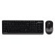 Комплект (клавіатура та миша) A4Tech Fstyler FG1010, бездротовий, Black/Grey