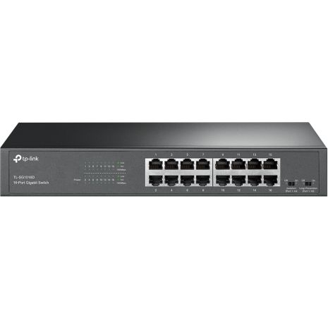 Неуправляемый коммутатор TP-LINK TL-SG1016D 16xGE 13" 1U