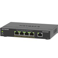 NETGEAR GS305EP Switch 4xGE PoE+(63Вт), 1xGE, керований
