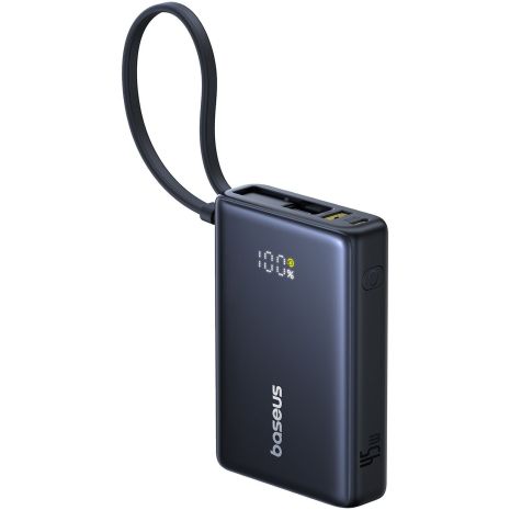 Повербанк Baseus PicoGo Digital Display Power Bank 10000 mAh 45W Black P10076803123-00