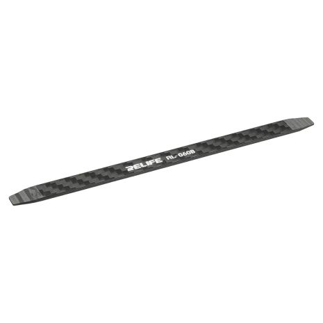 Лопатка пластиковая Relife RL-060B Carbon Fiber, двусторонняя, для разборки корпусов