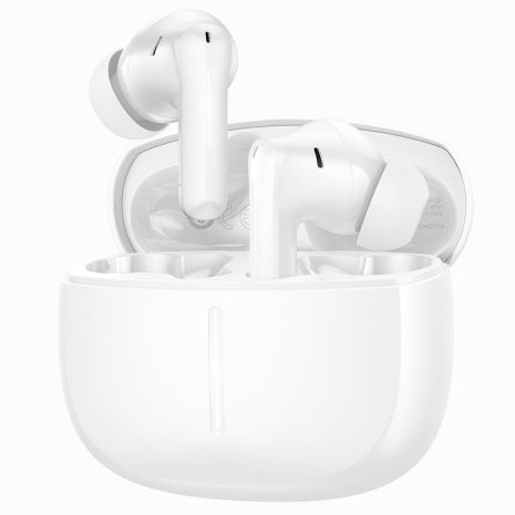 Бездротові навушники HOCO Rima true wireless ANC BT headset EQ34 Plus (App) BT5.4, 40/300mAh, 7h, white