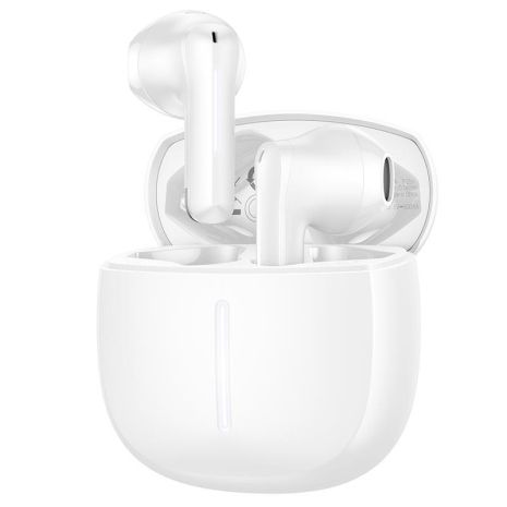 Бездротові навушники HOCO Gem wireless BT headset EQ33 (App) BT5.4, 40/300mAh, 7h, white
