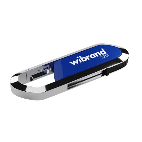 Флеш-накопитель Wibrand USB 2.0 Aligator 32Gb Blue