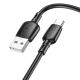 Кабель Borofone BX93 USB to Type-C PD 27W 1m черный