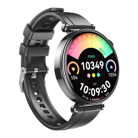 Смарт Часы XO GT4 mini AMOLED Черный