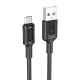 USB кабель Borofone BX111 Micro 2.4A Черный USB кабель Borofone BX111 Micro 2.4A Черный