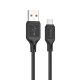 USB Кабель HOCO X90 USB - MicroUSB 2.4A черный USB Кабель HOCO X90 USB - MicroUSB 2.4A черный
