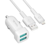 Авто Зарядное Устройство Ridea RCC-21312 Grand Lightning 2USB 2.4 A Белый Авто Зарядное Устройство Ridea RCC-21312 Grand Lightning 2USB 2.4 A Белый