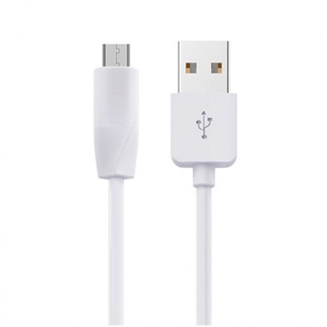 USB-кабель Hoco X1 Rapid MicroUSB 2.1A, белый, 2m