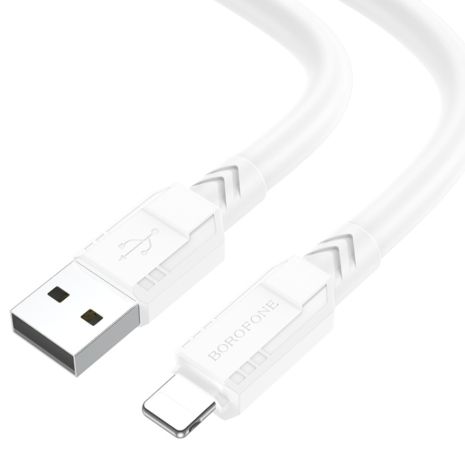 USB-кабель Borofone BX81 Lightning 1m, белый