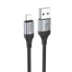 USB Кабель Hoco X102 to Lightning черный