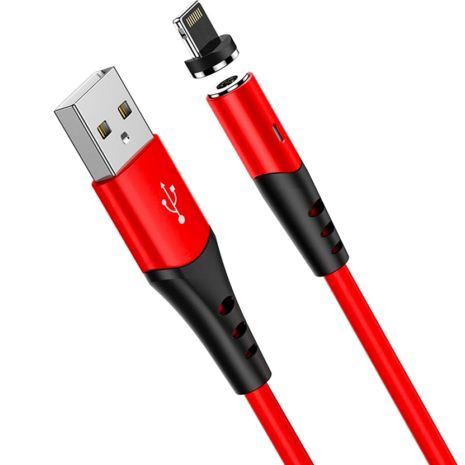USB кабель HOCO X60 USB - Lightning (1M) (червоний)