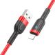 Красный кабель Hoco U117 USB to Lightning 1.2m Красный кабель Hoco U117 USB to Lightning 1.2m