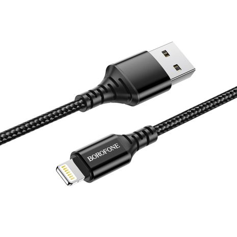 Кабель Borofone BX54 USB to Lightning 1м чорний