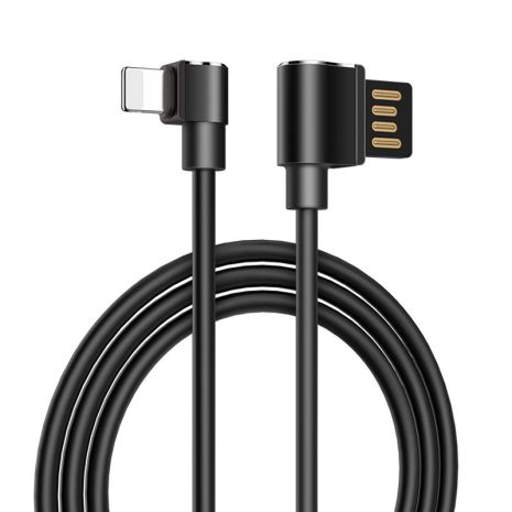USB Кабель HOCO U37 USB - Lightning (0.6М) черный