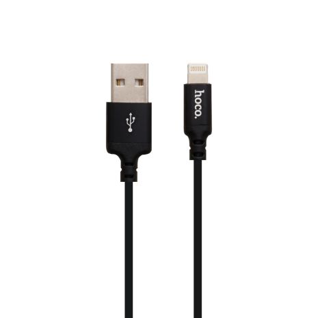 USB кабель Hoco X14 Times Speed, Lightning 1m, Чорний