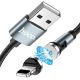 Магнитный USB кабель HOCO U94 - Lightning (1.2М) черный Магнитный USB кабель HOCO U94 - Lightning (1.2М) черный