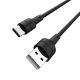 Кабель Borofone BX30 USB to Type-C 1m черный Кабель Borofone BX30 USB to Type-C 1m черный