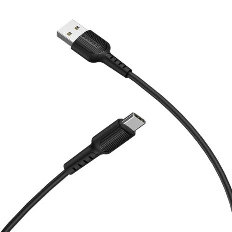 Кабель Borofone BX16 USB to Type-C 1m черного цвета