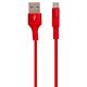 Кабель USB Hoco X26 Xpress Charging Micro червоний